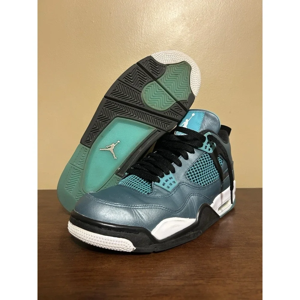 Jordan 4 Retro Teal 30th Anniversary Mens Sneaker 705331-330 Size 10